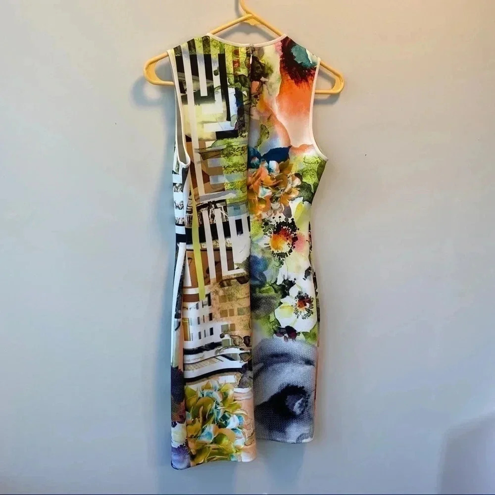 Clover Canyon Floral Maze Neoprene Dress - Picture 9 of 16